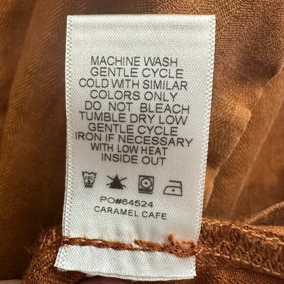 Evereve Alexa Double Breasted Linen Blend Blazer Burnt Orange Size Small - Picture 7 of 8